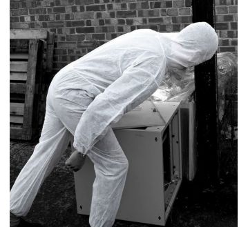 Combinaison polypropilène à capuche