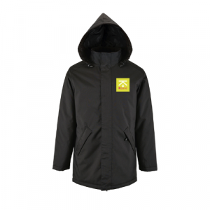 PARKA DOUBLURE MATELASSEE ROBYN NOIR TRANSFERT"KBANE"