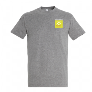 TEE-SHIRT MANCHES COURTES GRIS CHINE "KBANE"