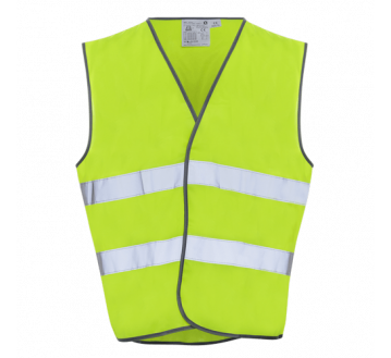 GILET SIGNALISATION CLASSE 2 JAUNE FLUO P101 -...
