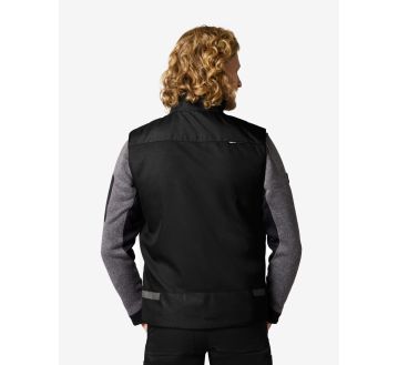 GILET DEPERLANT HAUKE NOIR BRODERIE COEUR "KBANE"