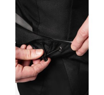 GILET DEPERLANT HAUKE NOIR BRODERIE COEUR "KBANE"